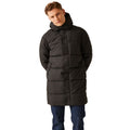 Black - Lifestyle - Regatta Mens Hayleyn Padded Jacket