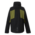 Nephrite Green-Black - Back - Regatta Mens Sacramento X 3 in 1 Jacket