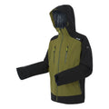 Nephrite Green-Black - Side - Regatta Mens Sacramento X 3 in 1 Jacket