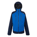 Olympian Blue-Navy - Front - Regatta Mens Sacramento X 3 in 1 Jacket