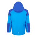 Hydro Blue-Olympian Blue - Back - Regatta Boys Trekktain 3 in 1 Jacket