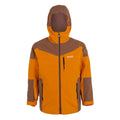 Fox-Dark Brown - Front - Regatta Boys Trekktain 3 in 1 Jacket