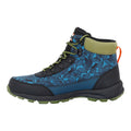 Blue-Green - Pack Shot - Regatta Womens-Ladies Orla Kiely Birdy Outdoor Hiking Boots