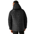 Black - Lifestyle - Regatta Mens Christian Lacroix Congenies Short Padded Jacket