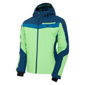 Moonlight Denim-Green Flash - Side - Dare 2B Mens Eagle II Ski Jacket