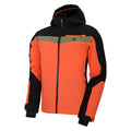 Orange Rust-Black - Side - Dare 2B Mens Eagle II Ski Jacket