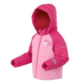 Sweet Pink - Side - Regatta Childrens-Kids Luna The Unicorn Quilted Jacket