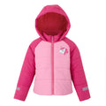 Sweet Pink - Front - Regatta Childrens-Kids Luna The Unicorn Quilted Jacket