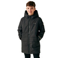 Black - Side - Regatta Childrens-Kids Lakiver Quilted Jacket