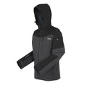 Ash-Black - Side - Regatta Mens Wentwood IX 3 in 1 Jacket