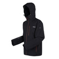 Black-Red Ochre - Side - Regatta Mens Wentwood IX 3 in 1 Jacket