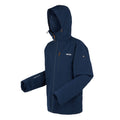 Navy-Fox - Side - Regatta Mens Wentwood IX 3 in 1 Jacket