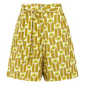 Yellow - Front - Regatta Womens-Ladies Orla Kiely Summer II Tall Flowers Shorts