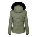 Olivine Green - Back - Dare 2B Womens-Ladies Glamorize V Ski Jacket