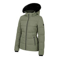 Olivine Green - Side - Dare 2B Womens-Ladies Glamorize V Ski Jacket