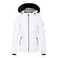 White - Front - Dare 2B Womens-Ladies Glamorize V Ski Jacket