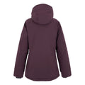 Deep Plum - Back - Regatta Womens-Ladies Highton IV Plain Stretch Padded Jacket