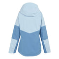 Clear Sky-Coronet Blue - Back - Regatta Womens-Ladies Wentwood IX 3 in 1 Waterproof Jacket