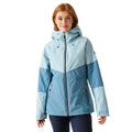 Clear Sky-Coronet Blue - Pack Shot - Regatta Womens-Ladies Wentwood IX 3 in 1 Waterproof Jacket