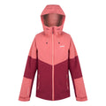 Mineral Red-Rumba Red - Front - Regatta Womens-Ladies Wentwood IX 3 in 1 Waterproof Jacket