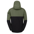 Olivine Green-Black - Back - Dare 2B Mens T-Bar Overhead Ski Jacket