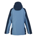 Coronet Blue-Navy - Back - Regatta Womens-Ladies Calderdale II Winter Waterproof Jacket