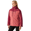 Mineral Red-Rumba Red - Side - Regatta Womens-Ladies Calderdale II Winter Waterproof Jacket