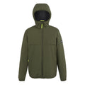 Dark Khaki - Front - Regatta Mens Wiltom Waterproof Jacket