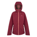 Rumba Red-Peach Parfait - Front - Regatta Womens-Ladies Wentwood IX Plain 3 in 1 Jacket