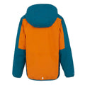 Fox-Moroccan Blue - Back - Regatta Childrens-Kids Volcanics VIII Terrain Print Reflective Jacket