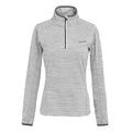 White - Front - Regatta Womens-Ladies Yonder II Half Zip Fleece Top