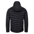 Black - Back - Dare 2B Mens Torrek Mountain Baffled Padded Jacket