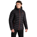 Black - Lifestyle - Dare 2B Mens Torrek Mountain Baffled Padded Jacket