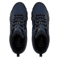 Navy-Dark Steel - Pack Shot - Regatta Mens Holcombe 3 Low Walking Boots