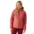 Mineral Red-Rumba Red - Side - Regatta Womens-Ladies Frelton Waterproof Jacket