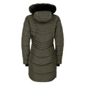 Black - Front - Dare 2B Womens-Ladies Striking IIII Mid Length Padded Jacket