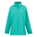 Turquoise - Front - Regatta Womens-Ladies Daysha II Waterproof Jacket