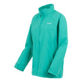 Turquoise - Side - Regatta Womens-Ladies Daysha II Waterproof Jacket