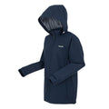 Navy - Side - Regatta Womens-Ladies Daysha II Waterproof Jacket