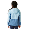 Clear Sky-Coronet Blue - Lifestyle - Regatta Childrens-Kids Dissolver IX Marl Full Zip Fleece Jacket