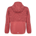 Red Sky-Mineral Red - Back - Regatta Childrens-Kids Dissolver IX Marl Full Zip Fleece Jacket