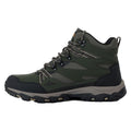 Dark Khaki-Gold Sand - Pack Shot - Regatta Mens Holcombe III Walking Boots