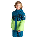 Kingfisher Blue-Kingfisher Blue - Lifestyle - Dare 2B Childrens-Kids Humour III Camo Ski Jacket