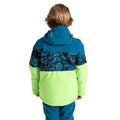 Kingfisher Blue-Kingfisher Blue - Pack Shot - Dare 2B Childrens-Kids Humour III Camo Ski Jacket