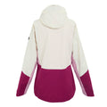 Light Vanilla-Beaujolais-Lilas - Back - Regatta Womens-Ladies Raddick III Waterproof Jacket