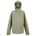 Golden Sand-Treetop - Front - Regatta Mens Birchdale II Waterproof Jacket