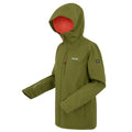 Nephrite Green - Side - Regatta Womens-Ladies Birchdale II Waterproof Jacket