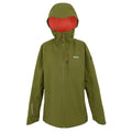 Nephrite Green - Front - Regatta Womens-Ladies Birchdale II Waterproof Jacket