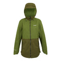 Nephrite Green-Camo Green - Front - Regatta Womens-Ladies Hamara IV Waterproof Jacket