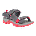 Granite-Pop Pink - Front - Regatta Childrens-Kids Blaze Sandals